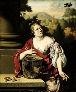 Portret van een Vrouw, 1687